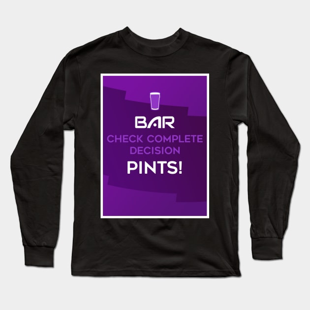 VAR Parody Time for Pints Long Sleeve T-Shirt by GoldenGear